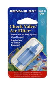 Penn-Plax® Check-Valve/Air-Filter™