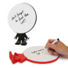 Big Head Memo Pad, Black & Red